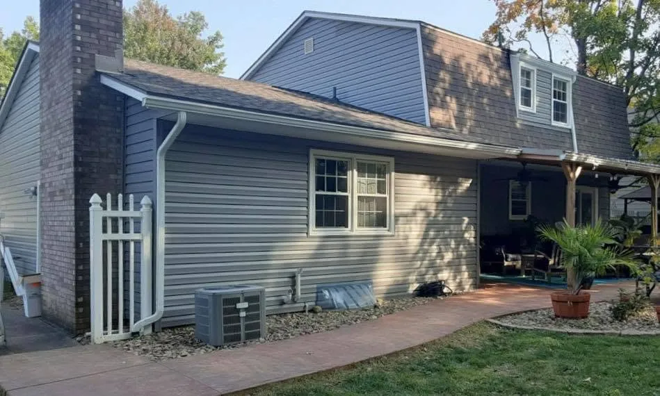 Completed gutter system in Northeast Ohio — Rainman Gutters, Wadsworth OH